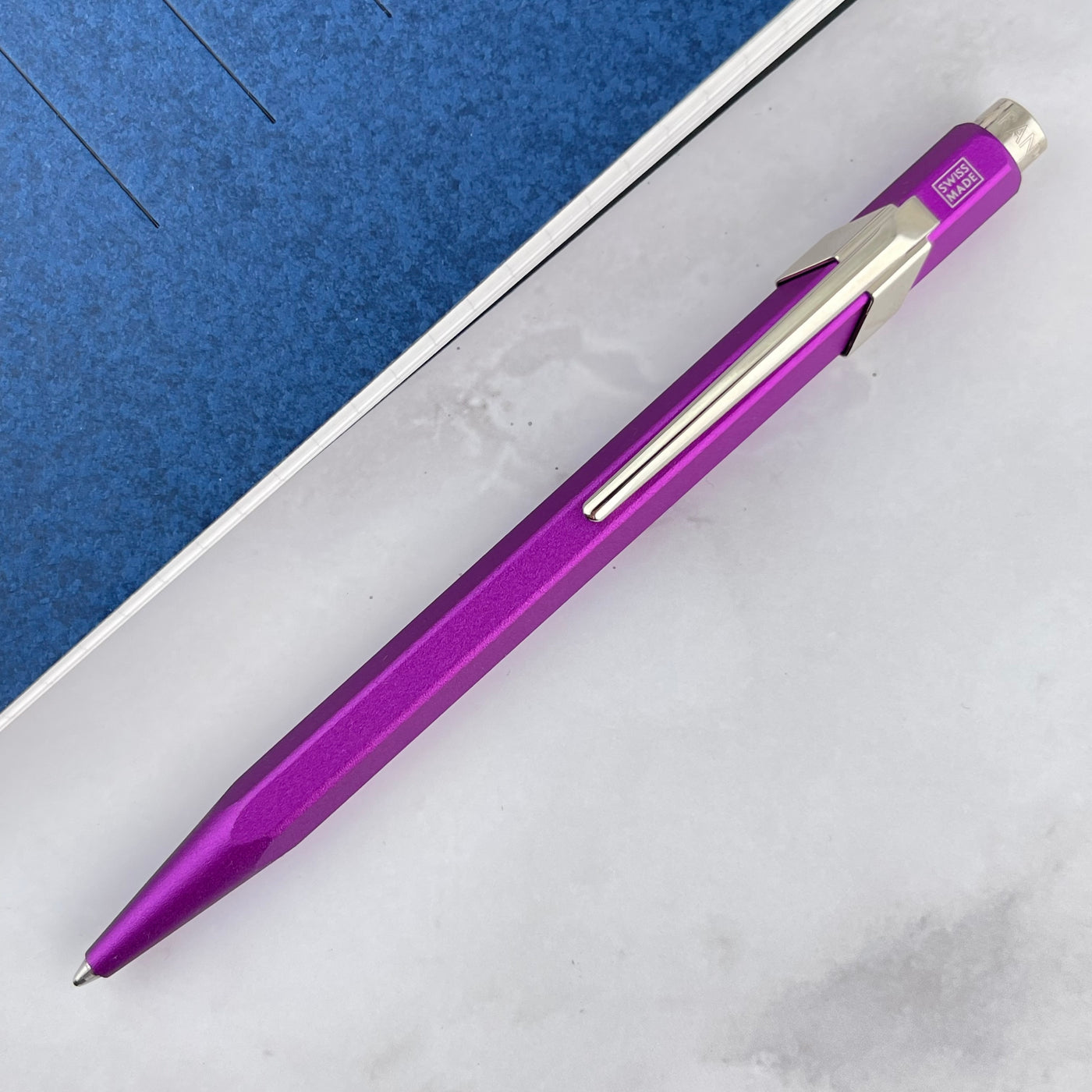 Caran d'Ache 849 Colormat-X Ballpoint Pen - Violet