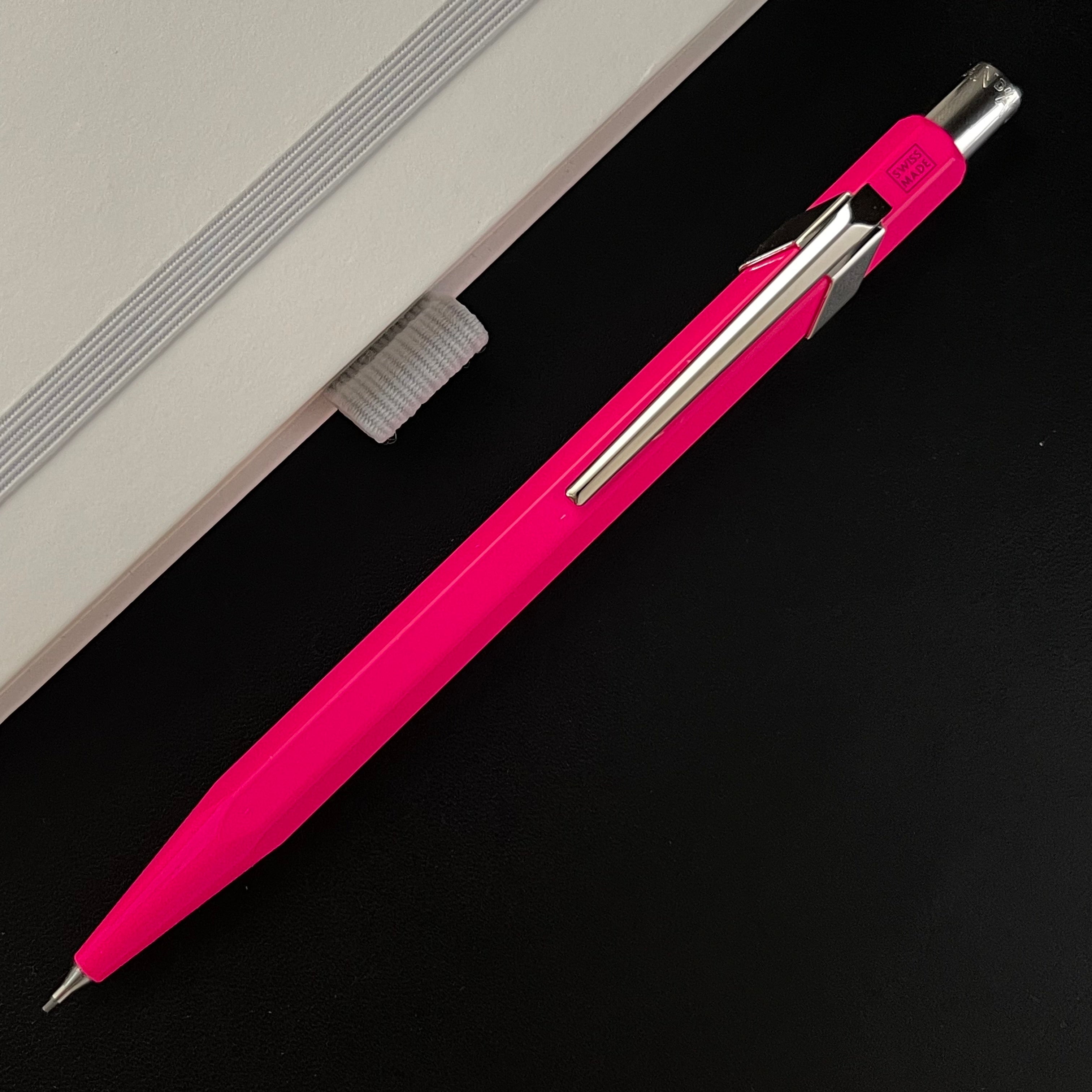 Caran d'Ache 849 Mechanical Pencil - Fluorescent Pink – Atlas