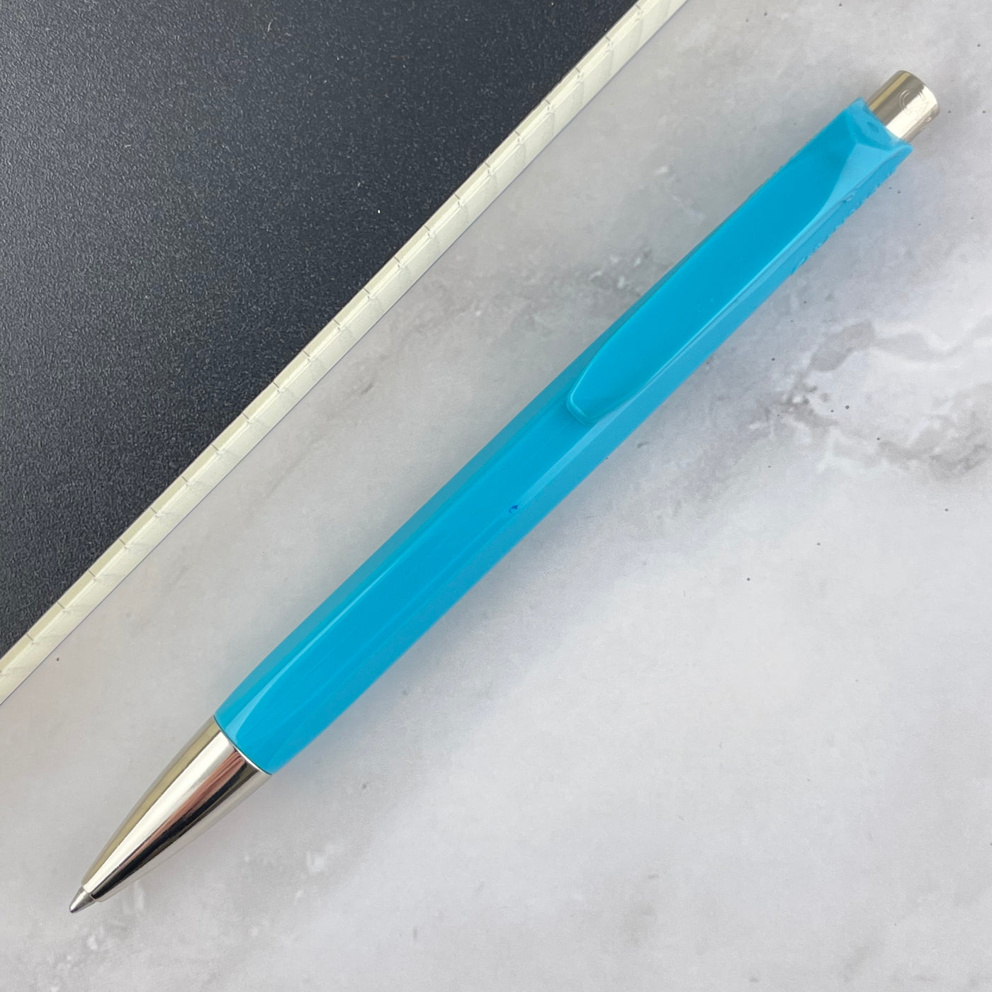 Caran d'Ache 888 Infinite Ballpoint Pen - Turquoise Blue
