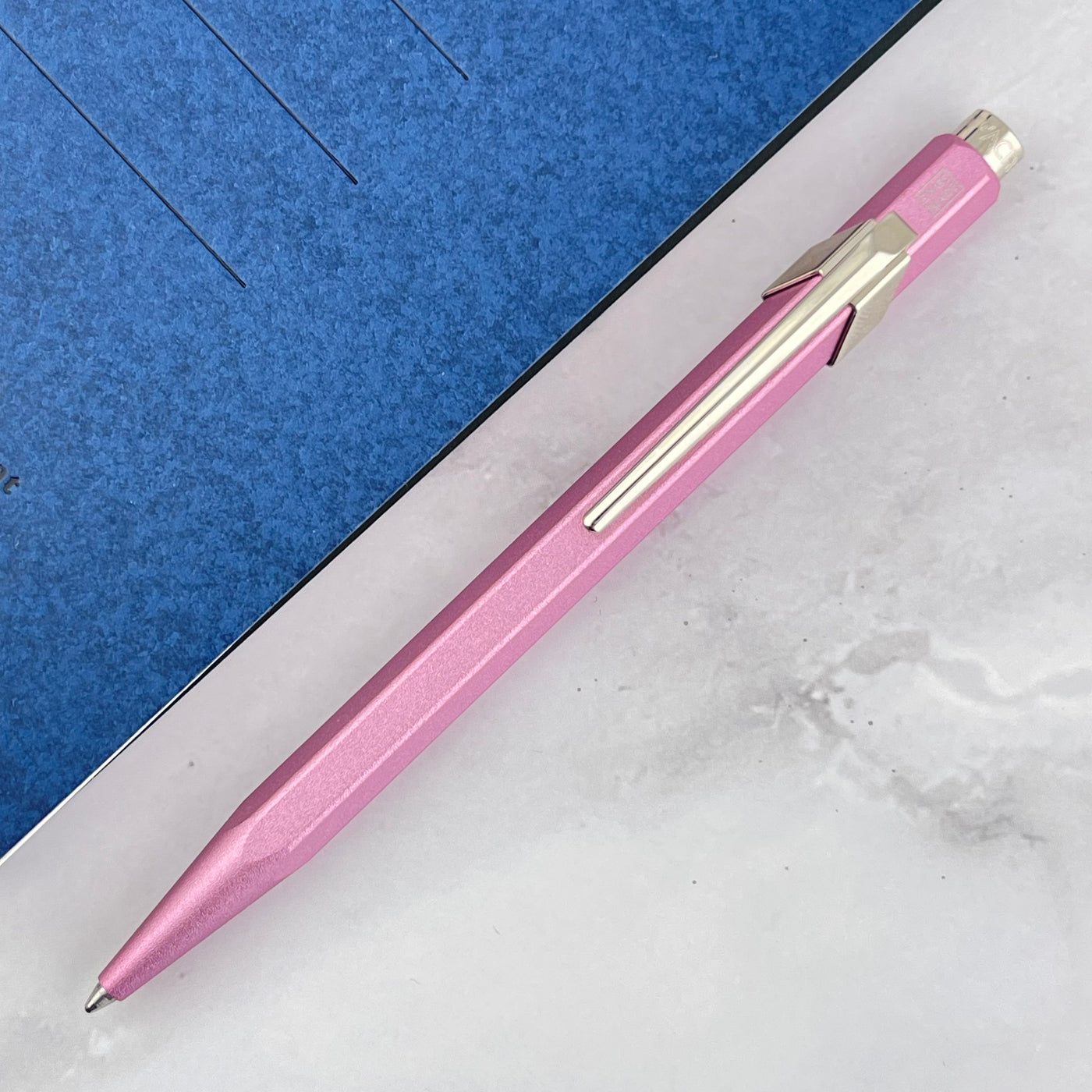 Caran d'Ache 849 Colormat-X Ballpoint Pen - Pink