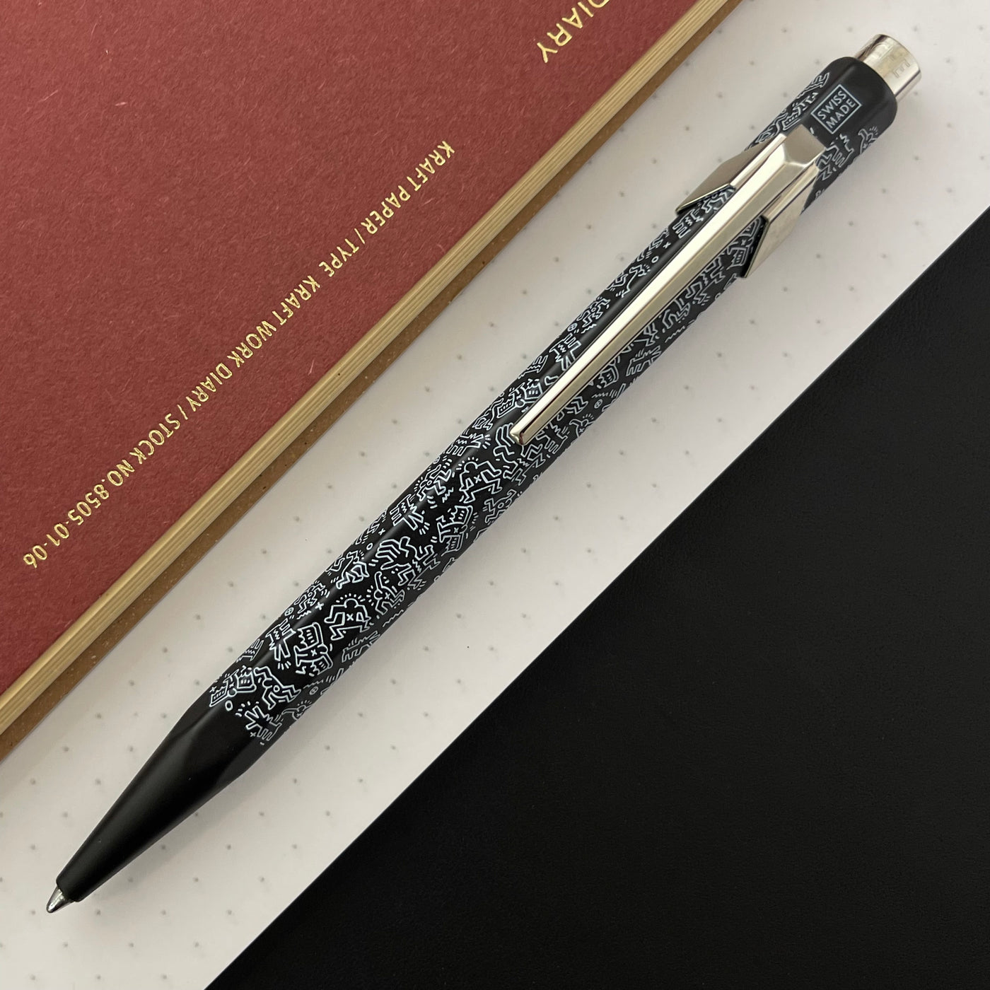 Caran d'Ache Keith Haring 849 Ballpoint Pen - Black (Special Edition)
