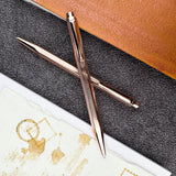 Caran d'Ache 849 Ecridor Gold Ballpoint Pen - Chevron Rose