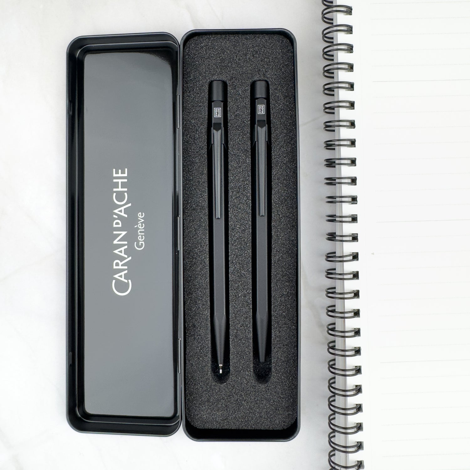 Caran d'Ache Black Code 849 Ballpoint Pen & Pencil Set (Special Edition)