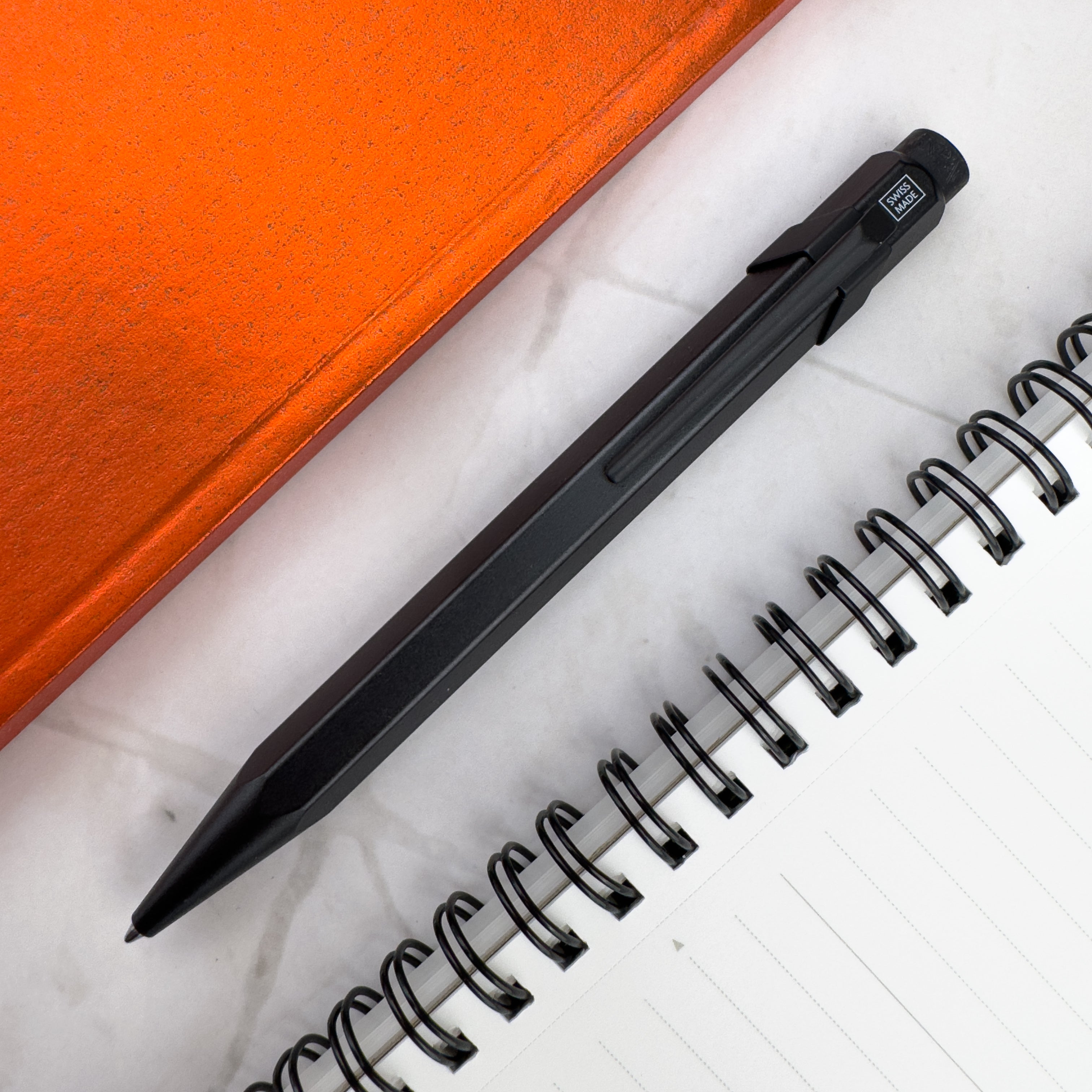 Caran d'Ache XL 849 Ballpoint Pen - Black Code | Atlas Stationers