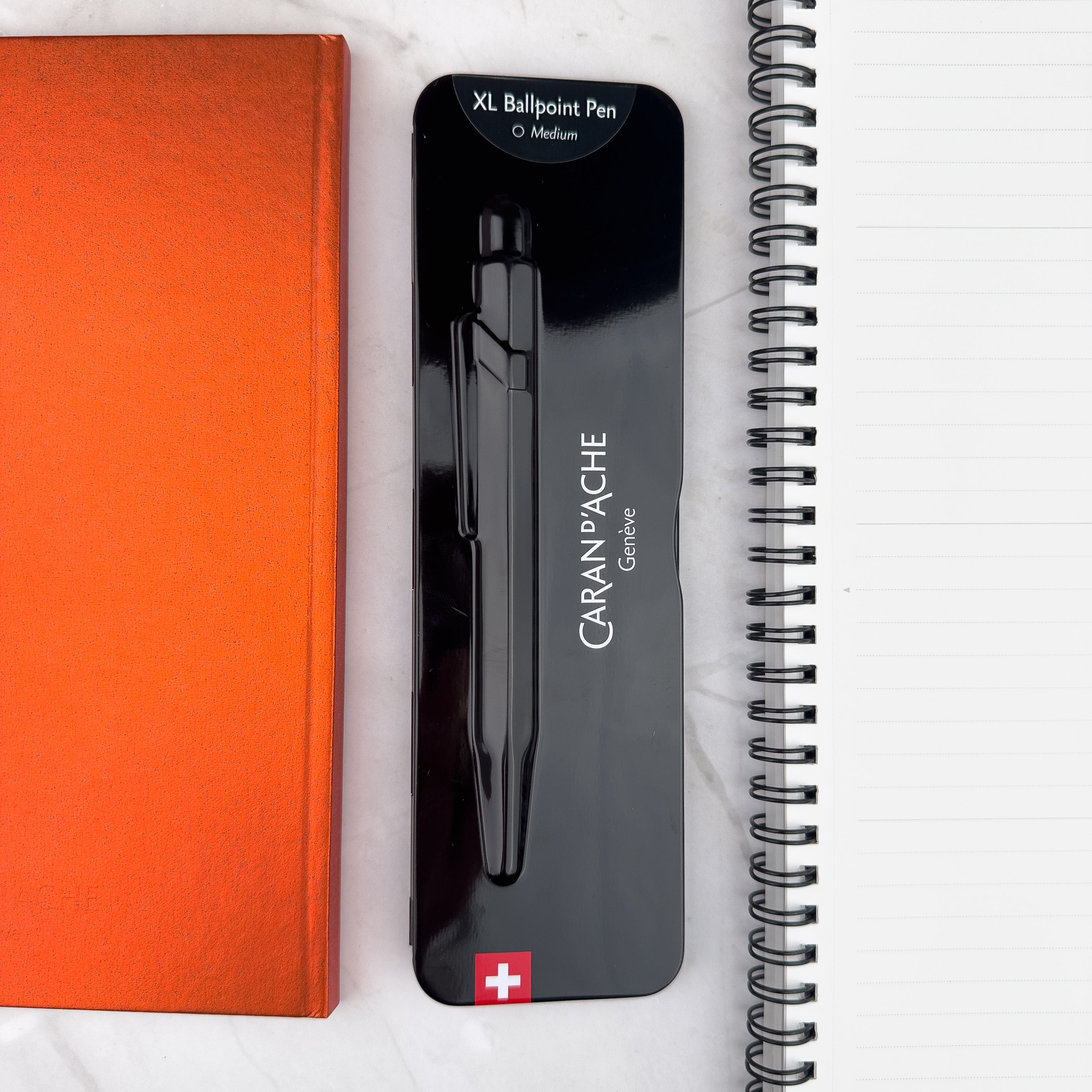 Caran d'Ache XL 849 Ballpoint Pen - Black Code – Atlas Stationers