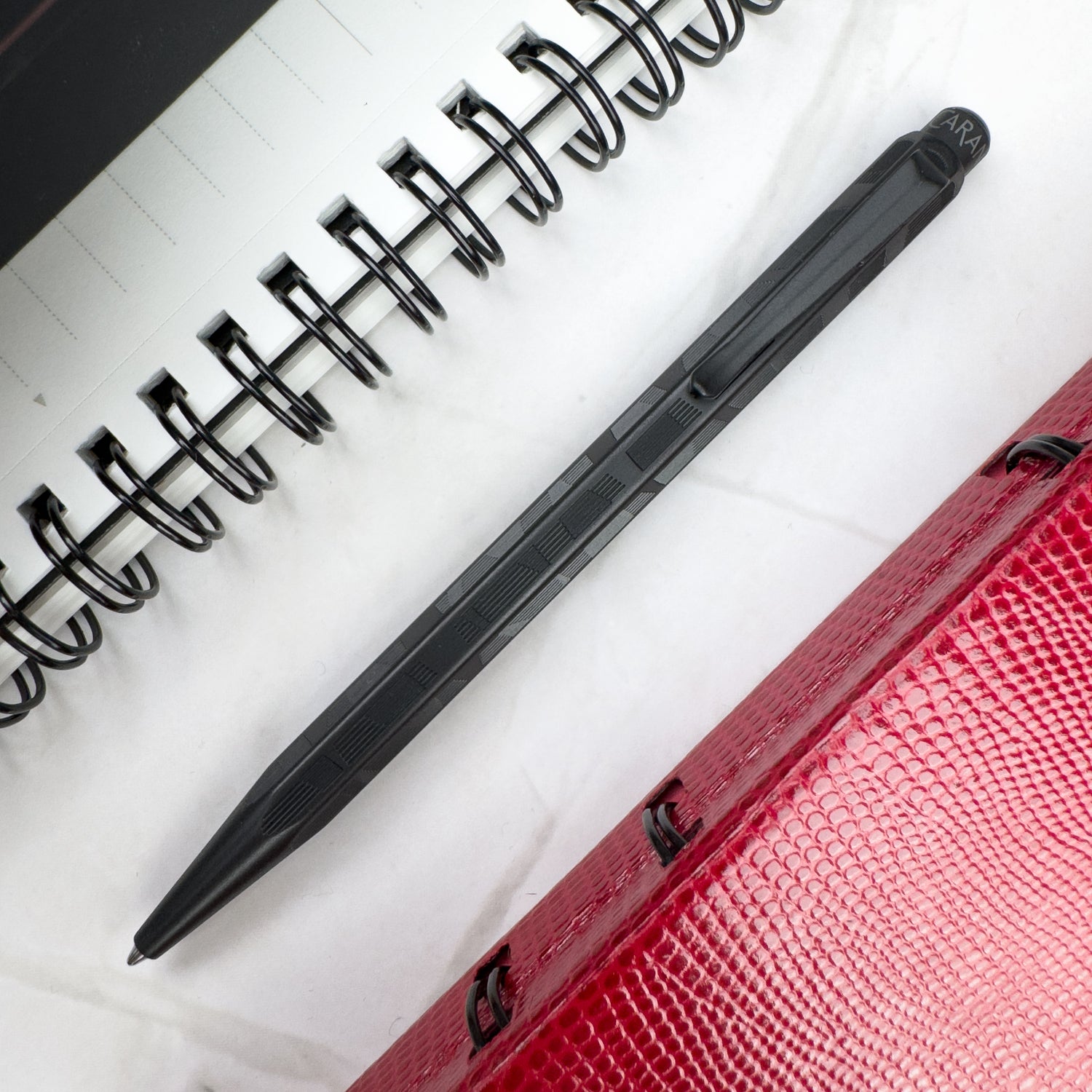 Caran d'Ache Ecridor Ballpoint Pen - Black Lines