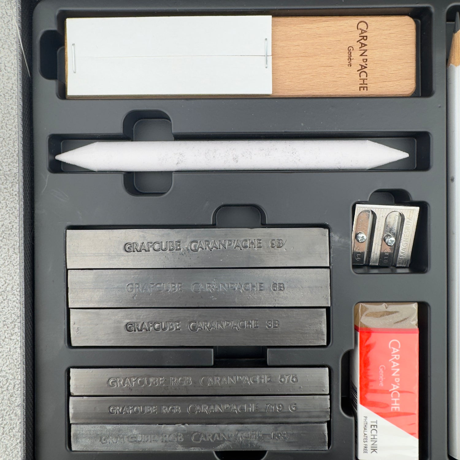 Caran d'Ache Graphite Line Gift Box - Box of 15 Hardness Degrees