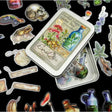 Atlas Stationers - CoraCreaCrafts Sticker Box - Herbal Magic Tin - Stickers