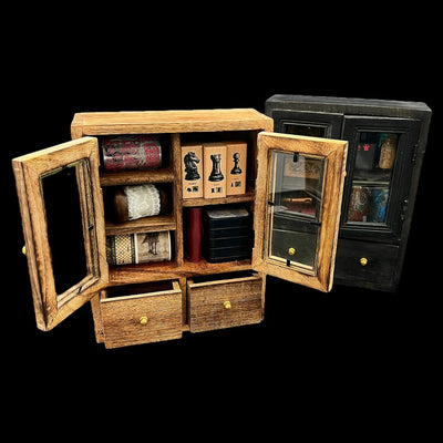 CoraCreaCrafts Cabinet of Curiosities - Brown Natural
