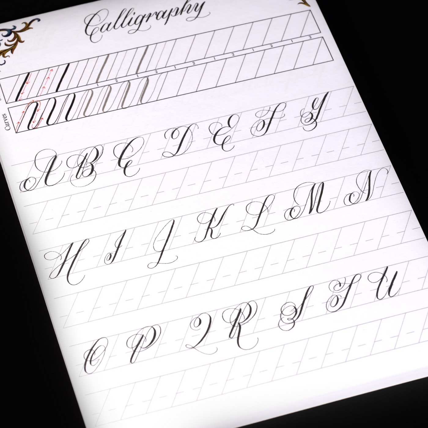 CoraCreaCrafts Calligraphy Notepad