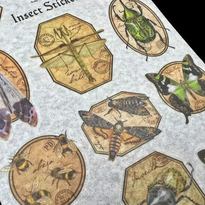 CoraCreaCrafts Sticker Sheet - Insects