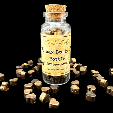 CoraCreaCrafts Wax Beads Bottle
