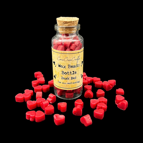 CoraCreaCrafts Wax Beads Bottle