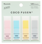 Kanmido Coco Fusen Color Sticky Notes - Medium