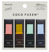 Kanmido Coco Fusen Color Sticky Notes - Medium