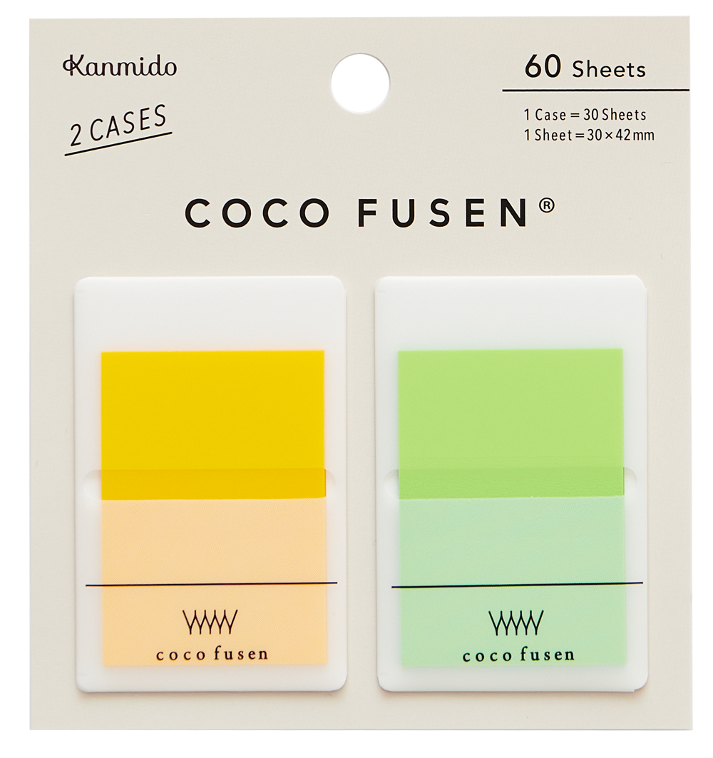 Kanmido Coco Fusen Sticky Notes - Large
