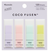Kanmido Coco Fusen Color Sticky Notes - Medium