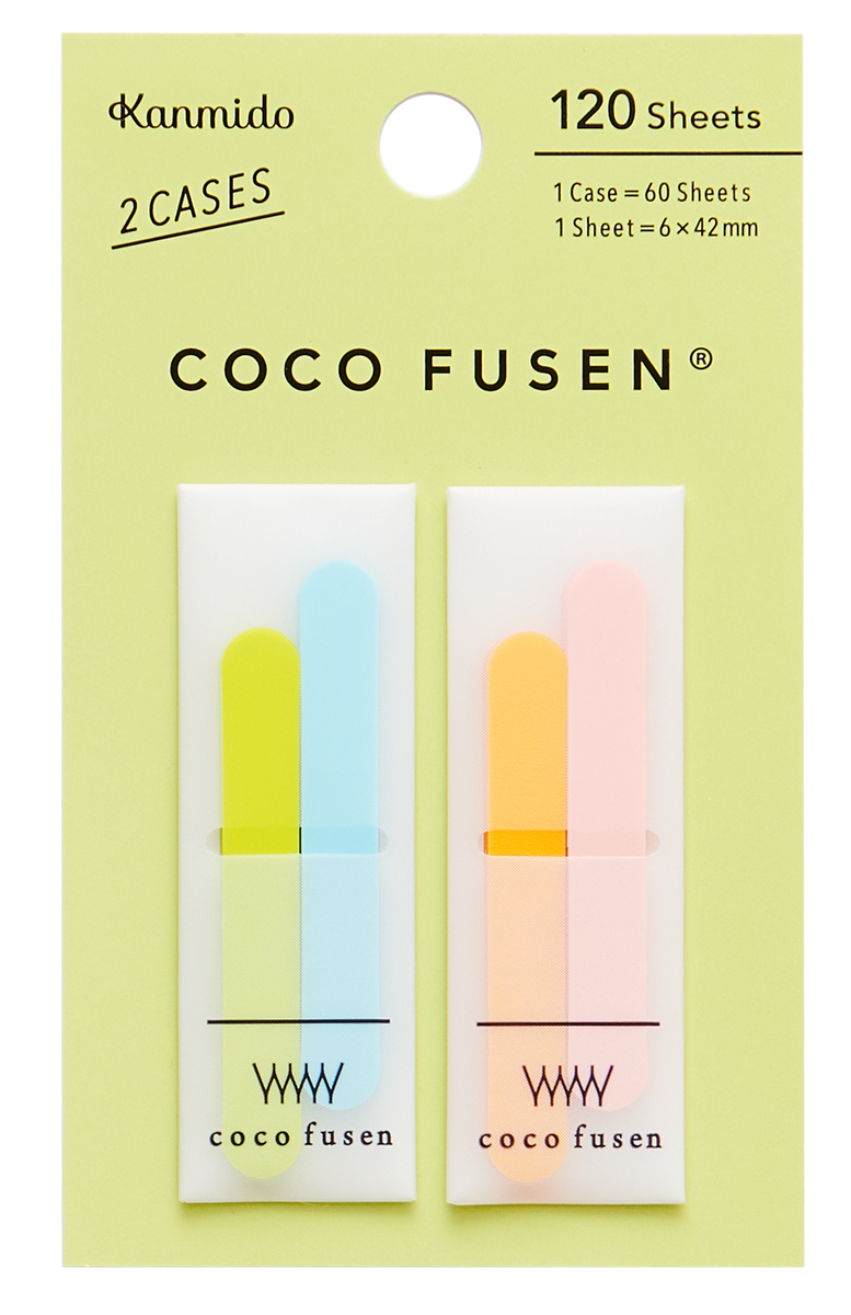 Kanmido Coco Fusen Sticky Notes - Mini – Atlas Stationers