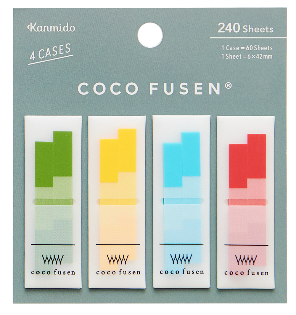 Kanmido Coco Fusen Sticky Notes - Small