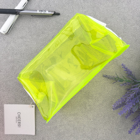 CHEERS! POP Color Clear Wired Pouch
