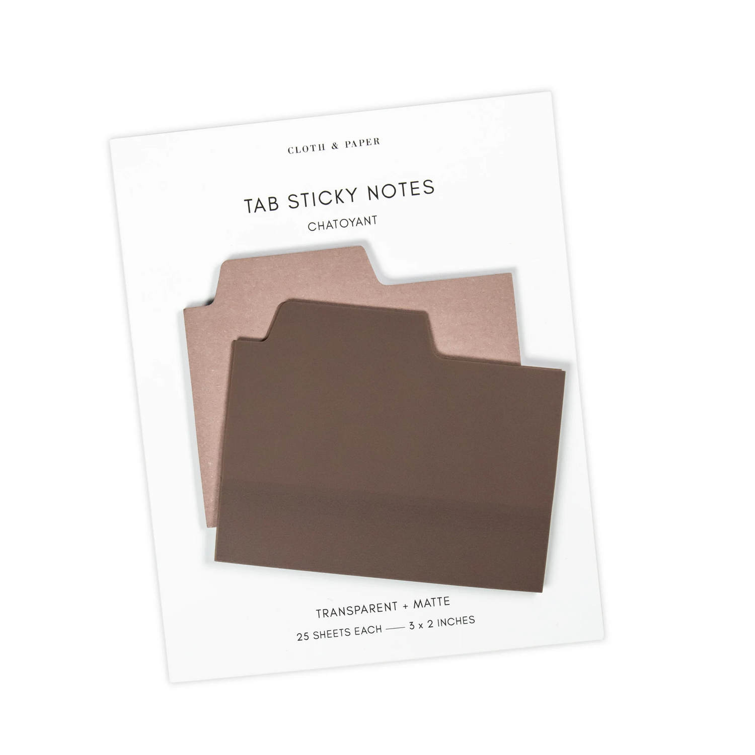 Cloth & Paper Blank Tab Sticky Notes