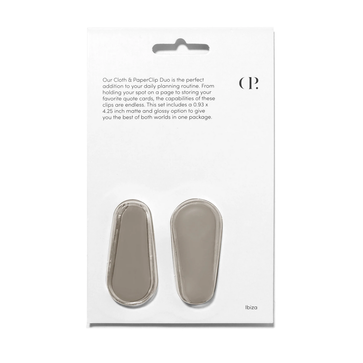 Cloth & Paper Paperclip Duo