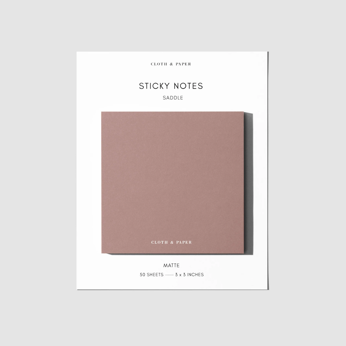 Cloth & Paper Note Neutrality Sticky Notes