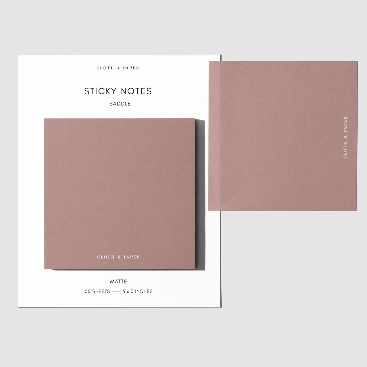 Cloth & Paper Note Neutrality Sticky Notes
