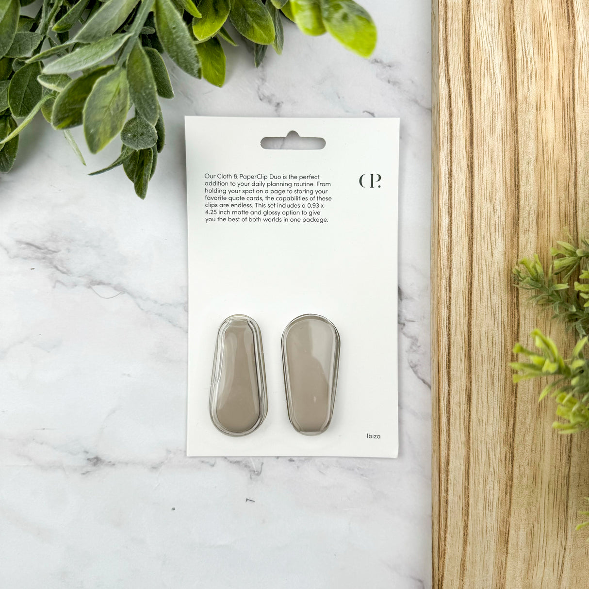 Cloth & Paper Paperclip Duo