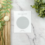 Cloth & Paper Transparent Circle Sticky Notes