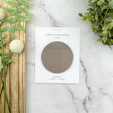 Cloth & Paper Transparent Circle Sticky Notes