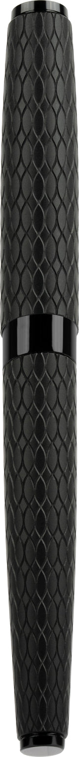 Diplomat Cobra Rollerball Pen - Black Guilloche