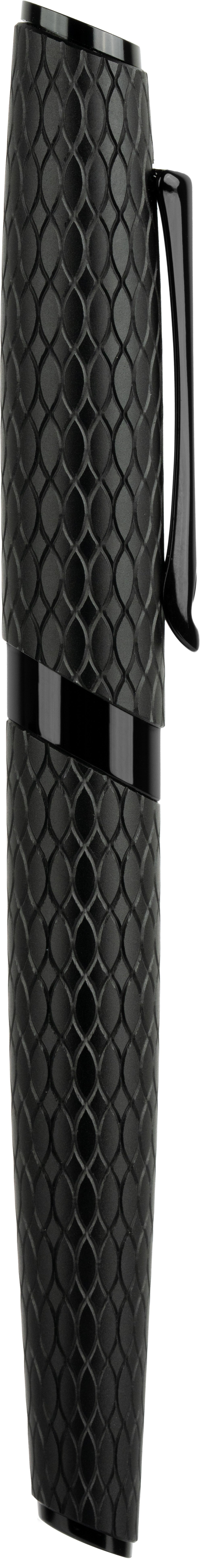 Diplomat Cobra Rollerball Pen - Black Guilloche