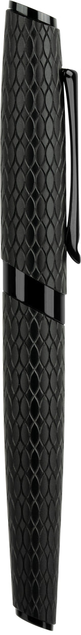 Diplomat Cobra Rollerball Pen - Black Guilloche