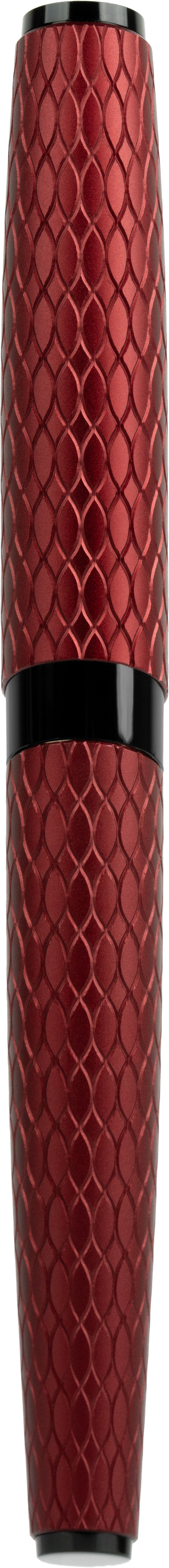 Diplomat Cobra Rollerball Pen - Burgundy Guilloche