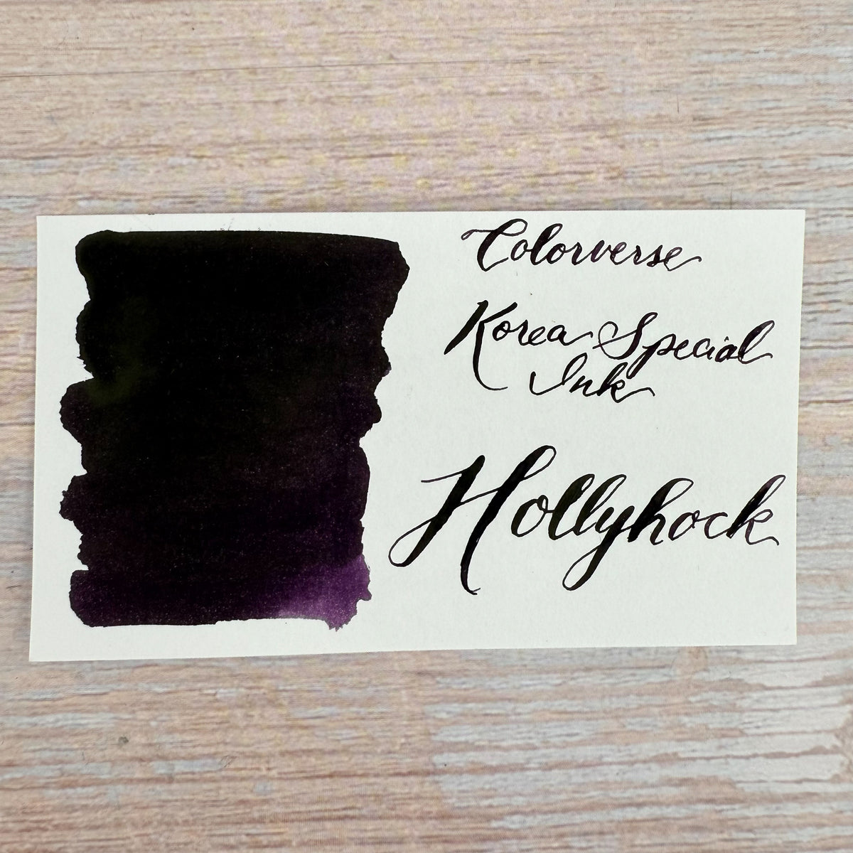 Colorverse 15ml Korea Special Bottled Ink - Hollyhock – Atlas Stationers