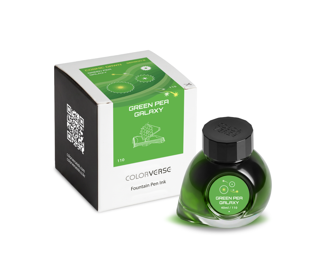 Colorverse Green Pea Galaxy - 40ml Bottled Ink