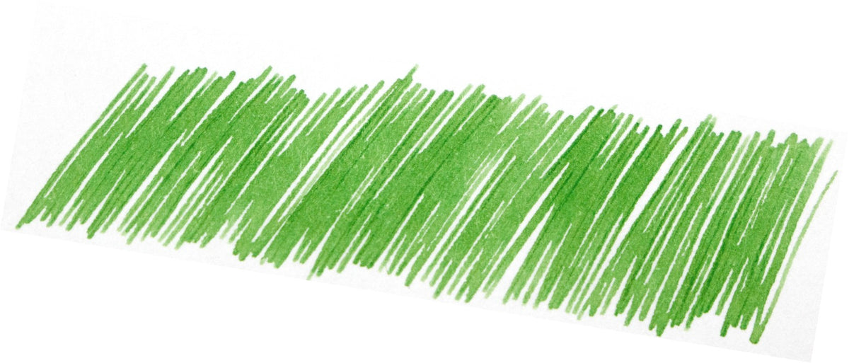 Colorverse Green Pea Galaxy - 40ml Bottled Ink - Writing Sample