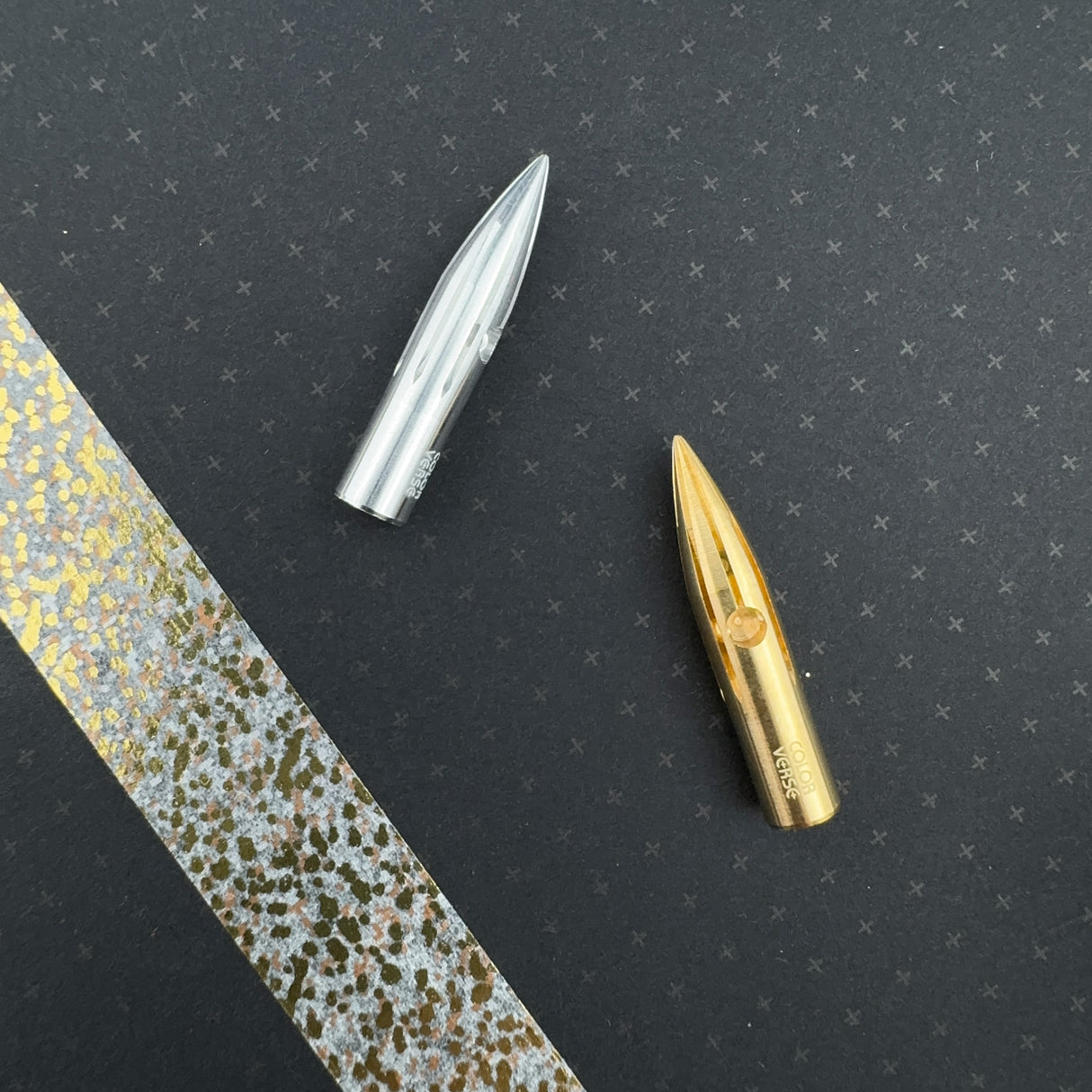 Colorverse Shuttle Dip Pen Nib - Brass