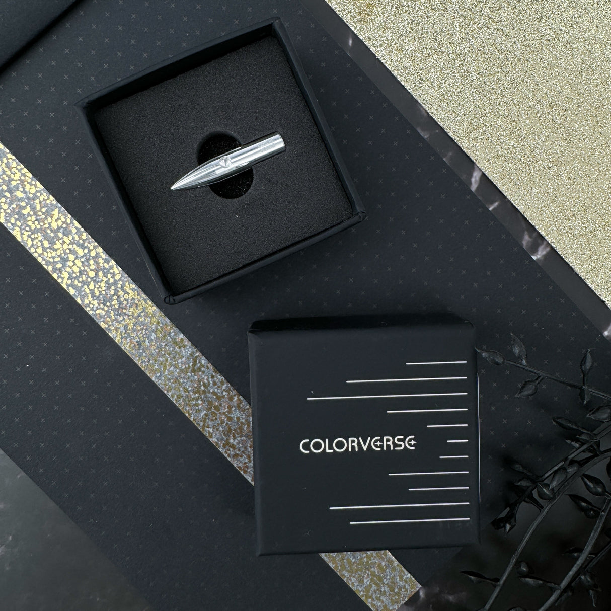 Colorverse Shuttle Dip Pen Nib - Aluminum