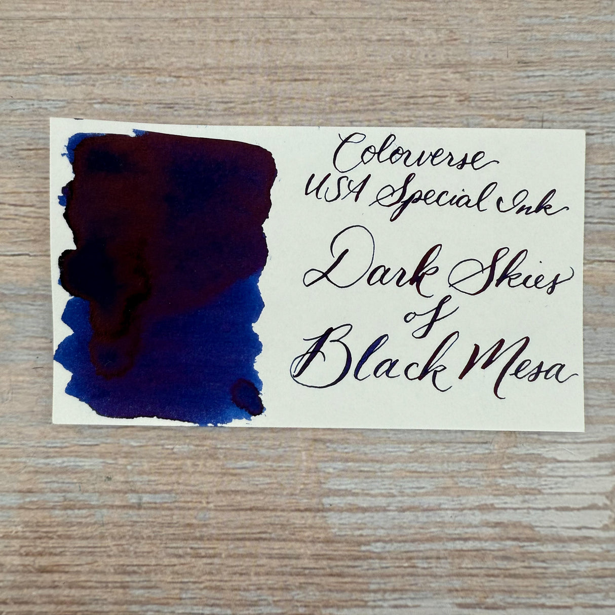 Colorverse USA Dark Skies of Black Mesa (Oklahoma) - 15ml Bottled Ink