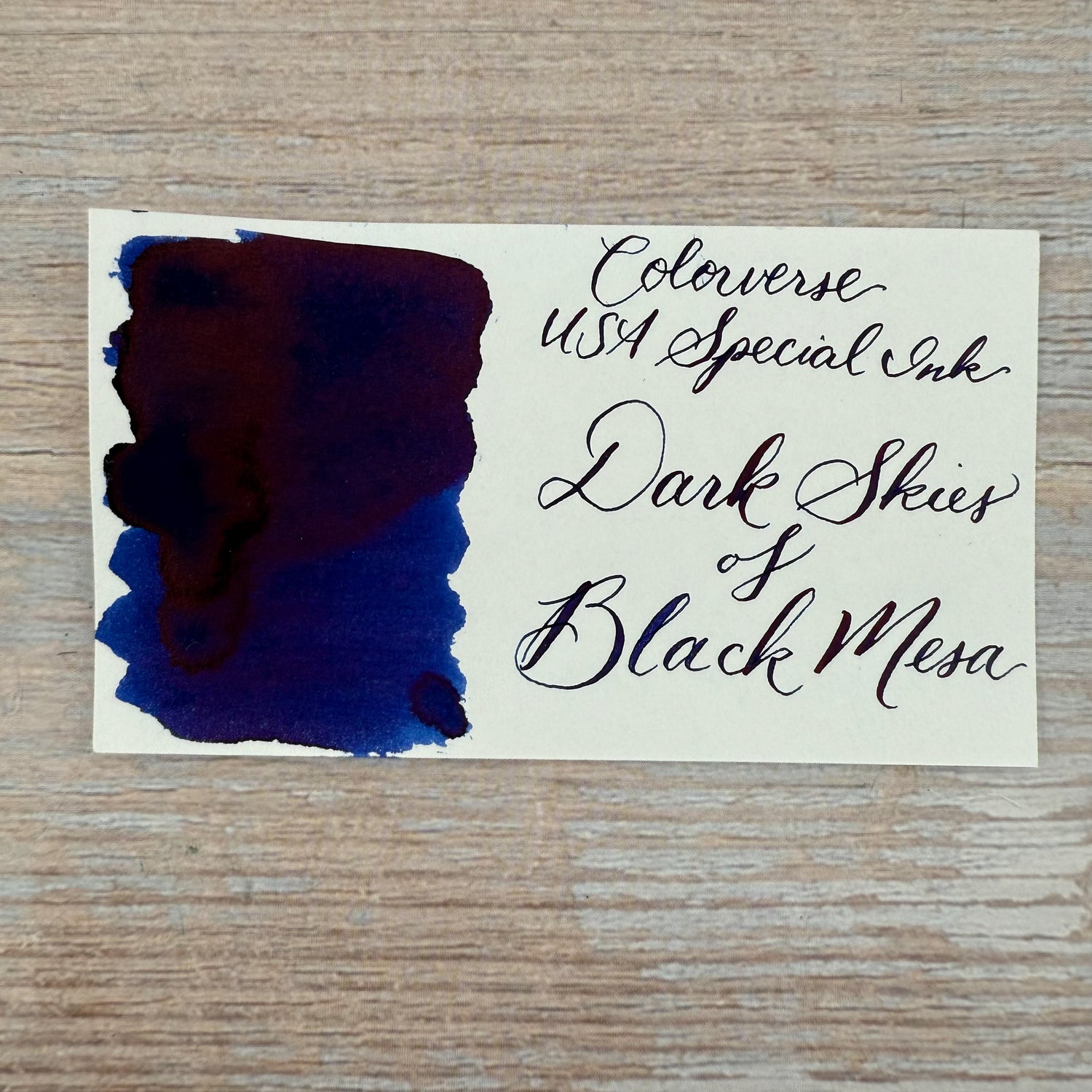 Colorverse USA Dark Skies of Black Mesa (Oklahoma) - 15ml Bottled Ink