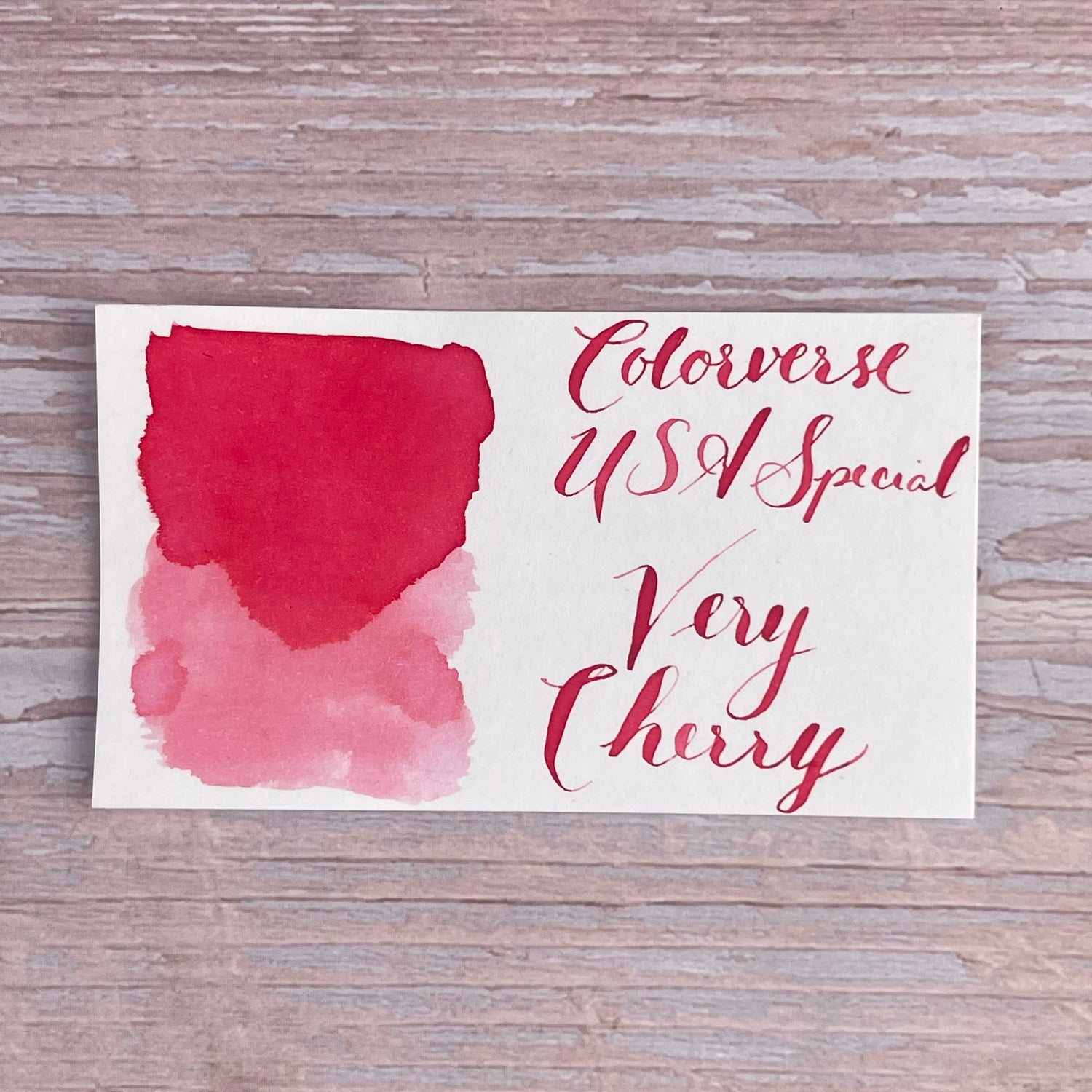 Colorverse USA Very Cherry (Michigan) - 15ml Bottled Ink