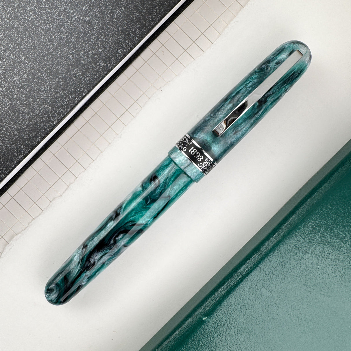 Conklin 1898 Rollerball Pen - Ocean Frost (Atlas Exclusive)