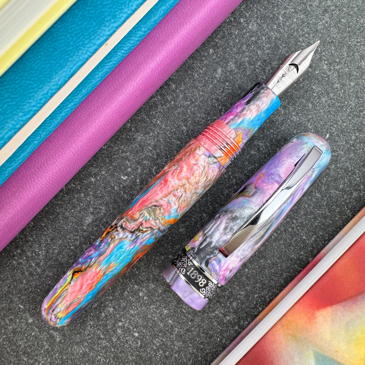 Conklin 1898 Fountain Pen - Primary Manipulation 4.5 (Special Edition)