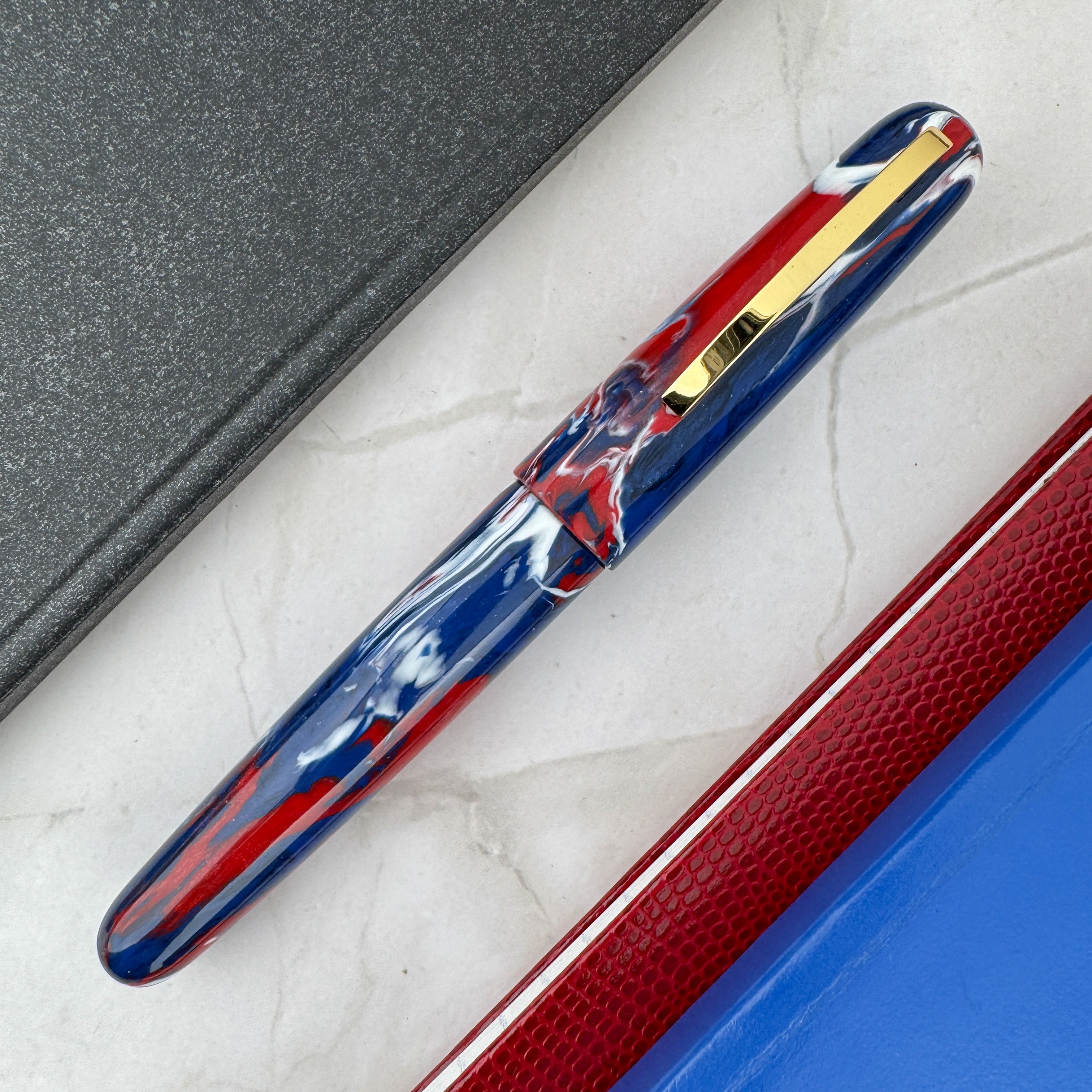 Conklin All American Fountain Pen - USA 250th Anniversary w/Gold