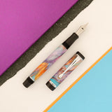 Conklin Duragraph Fountain Pen - Primary Manipulation 4.0 w/Chrome Trim
