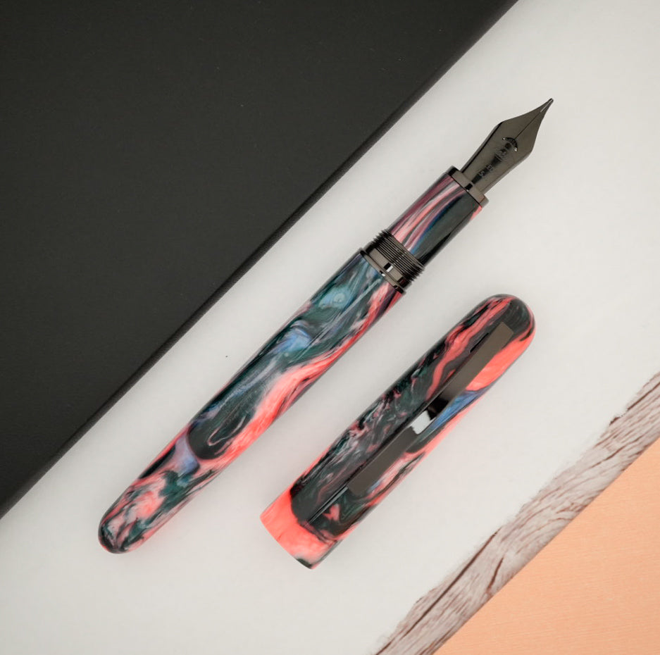 Conklin Streamline Fountain Pen - Peach Tea w/ Gunmetal Trim (Atlas Exclusive) (Limited Edition)