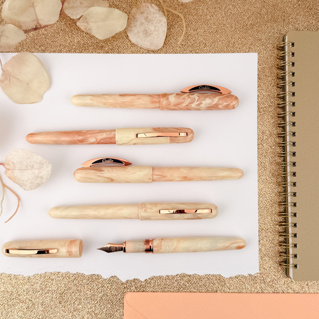 Conklin Streamline Fountain Pen - Unicorn Bone (Atlas Exclusive)