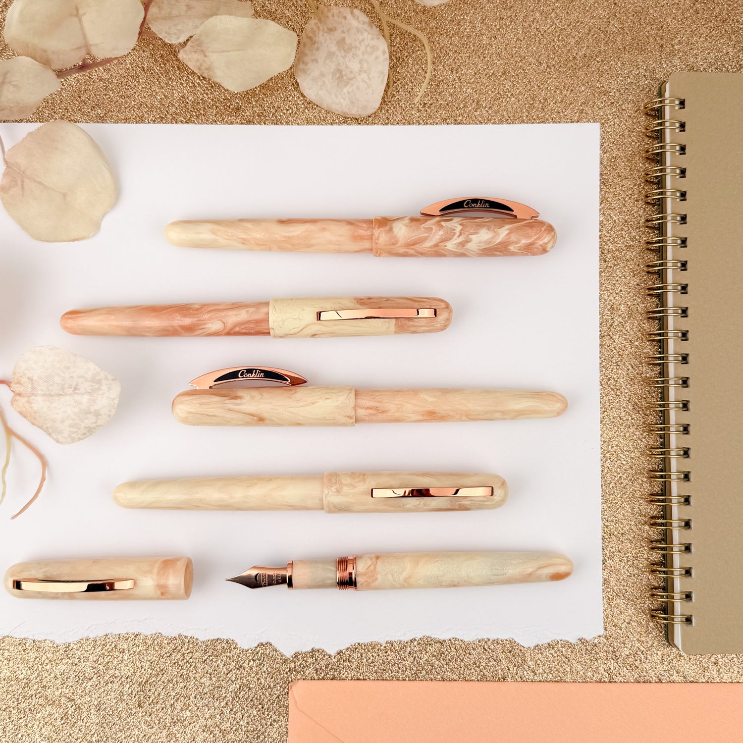 Conklin Streamline Fountain Pen - Unicorn Bone (Atlas Exclusive)